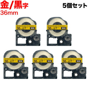 �L���O�W���p �e�v�� PRO �݊� �e�[�v�J�[�g���b�W SM36ZW �J���[���x��(���^���b�N) ���S�� 5�Z�b�g 36mm�^���^���b�N���e�[�v�^������