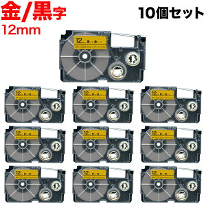 �J�V�I�p �l�[�������h �݊� �e�[�v�J�[�g���b�W XR-12GD ���x�� 10�Z�b�g 12mm�^���e�[�v�^������