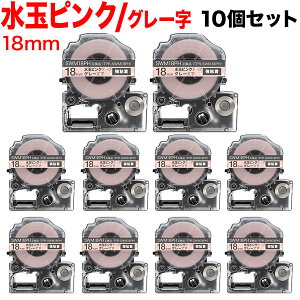 �L���O�W���p �e�v�� PRO �݊� �e�[�v�J�[�g���b�W SWM18PH �͗l���x�� ���S�� 10�Z�b�g 18mm�^���ʃs���N�e�[�v�^�O���[����