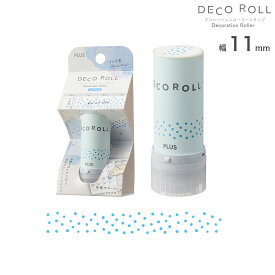 PLUS プラス デコレーションローラースタンプ デコロール 11mm みずたま 40194