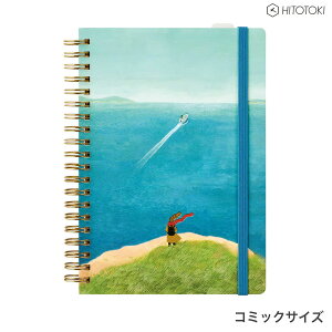 KINGJIM �L���O�W�� HITOTOKI NOTE �����O�m�[�g �R�~�b�N�T�C�Y �^�r�_�` HN-CR08