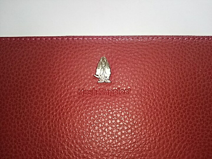 ハッシュパピー セカンドウォレット Hush Puppies ダブルファスナー 人気 使いやすい 大容量 本革 犬のロゴ 男女兼用 財布 長財布 人気の贈り物が大集合 Hush