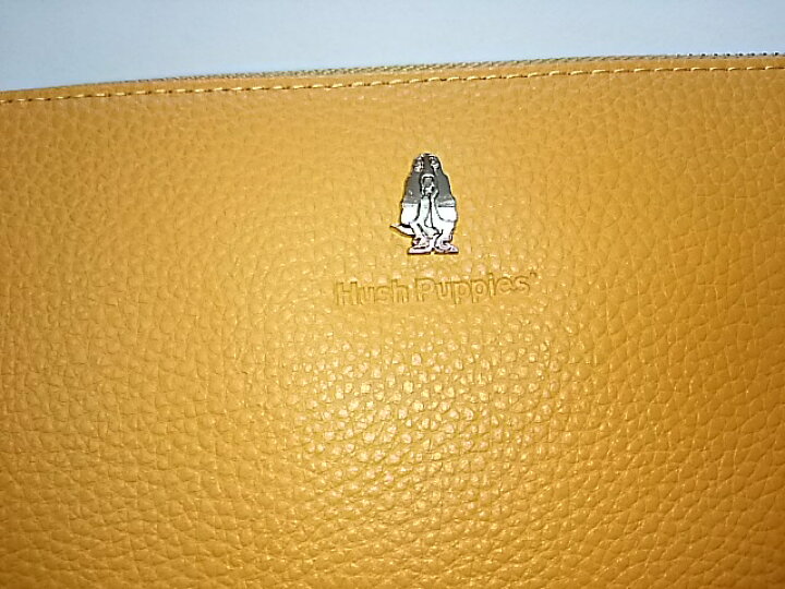 ハッシュパピー セカンドウォレット Hush Puppies ダブルファスナー 人気 使いやすい 大容量 本革 犬のロゴ 男女兼用 財布 長財布 人気の贈り物が大集合 Hush
