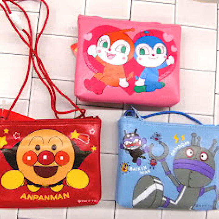 楽天市場】アンパンマン ポシェット 小さい 四角い ドキンちゃん こ 