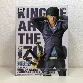 ONE PIECE　フィギュア　ワンピース　KING OF ARTIST　THE　RORONOA.ZORO-WHITE＆PURPLE　ver.-　全2種　B　ロロノア・ゾロ　バンプレスト【未開封】【代引き不可】