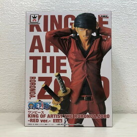 ONE PIECE　フィギュア　ワンピース　KING OF　ARTIST　THE　RORONOA.ZORO　-RED　Ver.-　ロロノア・ゾロ　バンプレスト【未開封】【代引き不可】