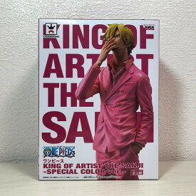 ONE PIECE　フィギュア　ワンピース　KING　OF　ARTIST　THE　SANJI-SPECIAL　COLOR　Ver.-　全2種　A　ピンク　サンジ【未開封】【代引き不可