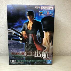 ONE PIECE　ワンピース　THE　出航　-RORONOA.ZORO-　バンプレストロロノア・ゾロ フィギュア　未開封　代引き不可