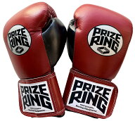 PRIZE RING/プライズリング "Professional 5.0" 本革製 ボクシンググローブ エンジ/黒