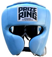 PRIZE RING/プライズリング "Professional SX" 本革製ボクシング用ヘッドギア 　スカイブルー