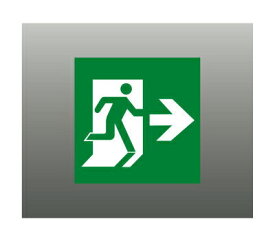 コイズミ照明 誘導灯適合表示板 避難口用 AR54551・AR54552・AR54555・AR54556用 AR54543E