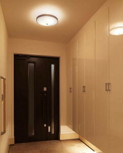 オーデリック 人感センサー付小型シーリングライト OL011250LR 電球色 高演色 白熱灯60W×2相当 工事必要