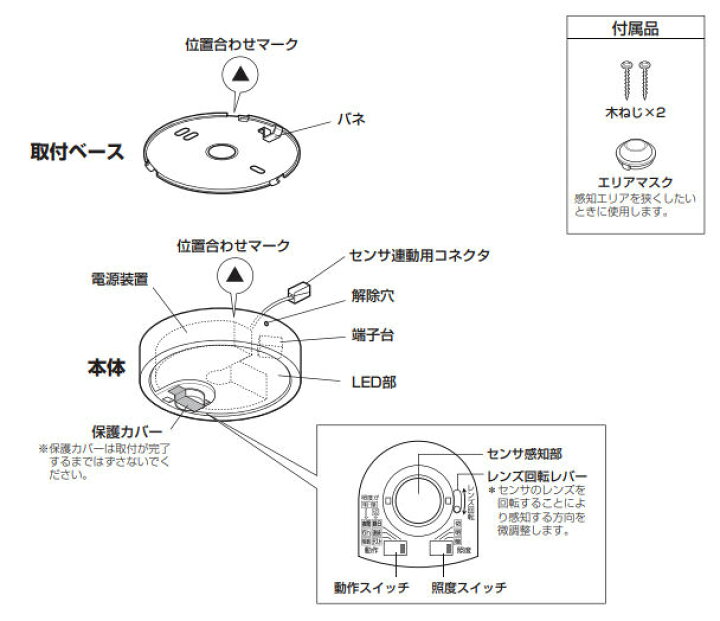 楽天市場】オーデリック 人感センサー付シーリングライト OL251781R 