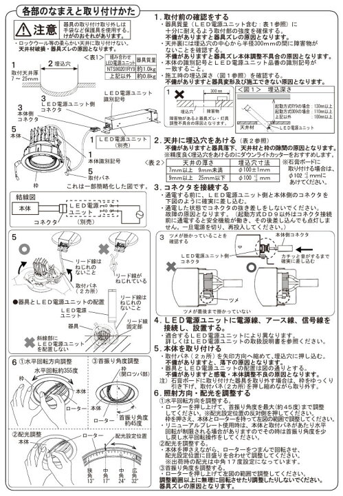 楽天市場】パナソニック ユニバーサルダウンライト (電源ユニット別売 