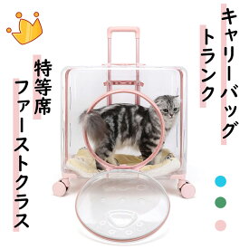 ペットキャリーバッグ トランク 犬キャリーバッグ 猫キャリーバッグ 猫用 犬用 ペット用 可愛い INS 人気商品 ペットバッグ 大容量 大きいサイズ 透明 ペット用品 飛び出し防止 トリミング 旅行 散歩 通院 災害避難 力を省く 輸送便利 3色