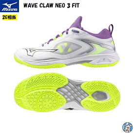 【2024年8月発売】MIZUNO ミズノ バドミントンシューズ ウエーブクローNEO3FIT WAVE CLAW NEO 3 FIT 71GA2472