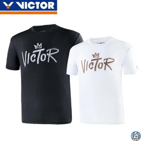 【2022年新製品】【1枚のみメール便可】VICTOR バドミントン スポーツウエア UNI Tシャツ T-25007 アパレル