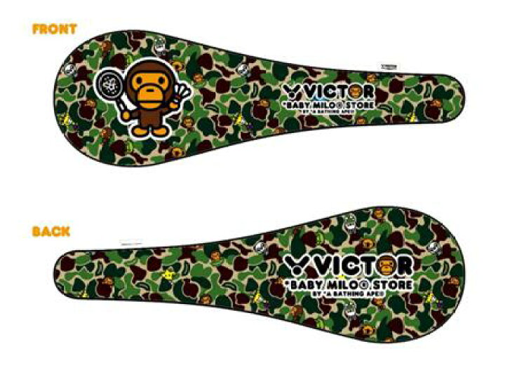 楽天市場】【コラボ限定商品】【VICTOR × BABY MILO】バドミントン 