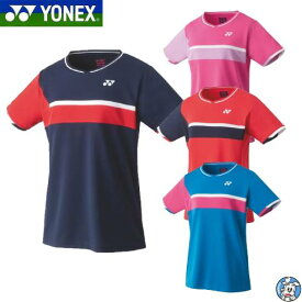 【特別価格】【1枚のみメール便可】YONEX バドミントン テニス ウェア レディース ゲームシャツ 20746 アパレル