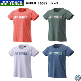 【数量限定】【メール便可 YONEX ヨネックス バドミントン テニス ウェア WOMEN ウィメンズ Tシャツ 16689 2024SS 2024年春夏 練習着