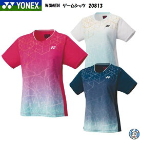 【メール便可】YONEX ヨネックス WOMEN ウィメンズ 20813 ゲームシャツ バドミントンウエア 試合用 ウェア レディース ゲームシャツ スポーツウェア