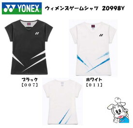 【受注会限定】【再春館製薬所選手着用】【メール便可】WOMEN ゲームシャツ YONEX ヨネックス バドミントン ウェア スポーツウェア 20998Y 2026SS 試合用 2026春夏 バドミントンウエア