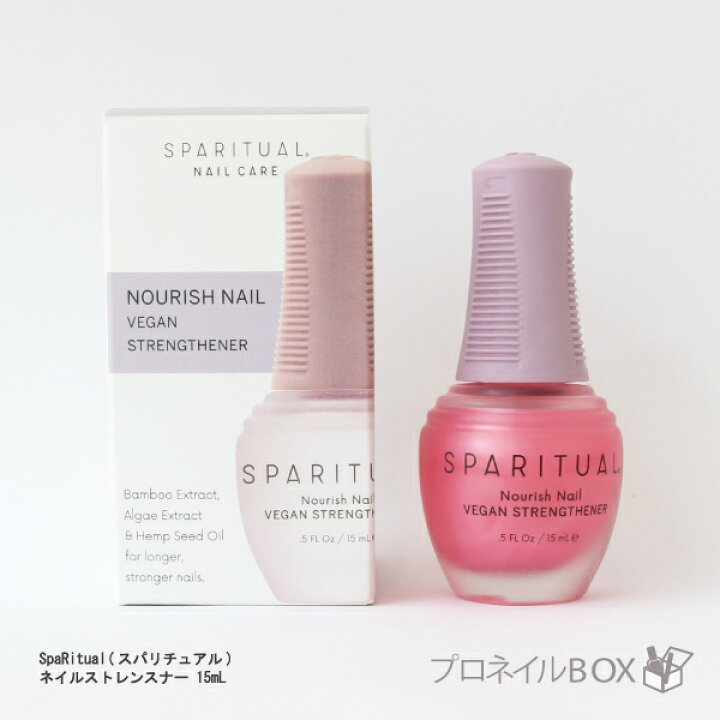 楽天市場】SpaRitual スパリチュアル ネイルストレンスナー 15mL 品番 