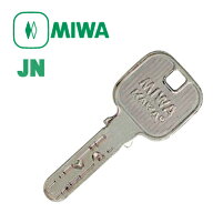美和ロック(MIWA)純正合鍵(JNシリンダー用/1本)精度が高く合鍵の作りにくいメーカー純正キーです♪【子鍵…