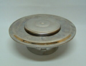 ステンレス煙突 化粧フタ(ステン) 4寸(約121mm)