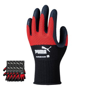 �y�|�C���g5�{�z�y���i�z PG-1330 ���W�A���u���X 10�o�Z�b�g WORK GLOVES �V�R�S����� �ʋC�� �t�B�b�g�� PUMA