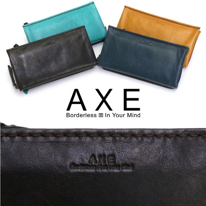 楽天市場】【SALE 30%OFF】 アックス 財布 メンズ AXE 長財布 札入れ 
