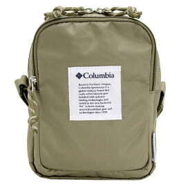 Columbia コロンビア ショルダーバッグ 正規品 ミニ ポーチ スクエア ショルダー 軽量 バッグ 肩掛け 斜め掛け コンパクト スリム シンプル ロゴ 無地 レディース メンズ 男女兼用 おでかけ アウトドア 旅行 ブラック PU8300【CPT】