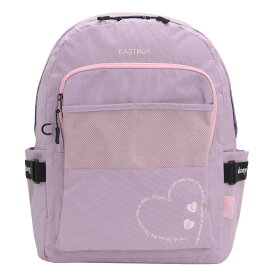 キッズ リュック イーストボーイ リュックサック EASTBOY ジュニア エルメ キッズリュック デイパック 大きめ 通学バッグ ハート 女子 女の子 軽量 ブラック 小学校 小学生 高学年 8歳 9歳 10歳 修学旅行 入学 かわいい 人気 ブランド B5 A4 19L 通学 習い事 塾 黒 EBA98