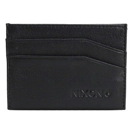 カードケース NIXON ニクソン 正規品 Flaco Leather Card Wallet フラコ レザー カード ウォレット カード入れ カード収納 かっこいい おしゃれ ビジネス 高級感 上品 ブラック 黒