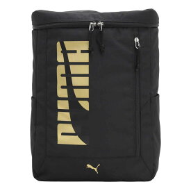 PUMA プーマ キッズ リュック 男の子 7歳 8歳 9歳 撥水加工 ポリエステル スクエアリュック ハーネス 反射板 黒 紺 小学校 小学生 中学年 学童 習い事 男子 1年生 2年生 アウトドア エイダン 旅行 防災 はっ水 A4 20L J20143