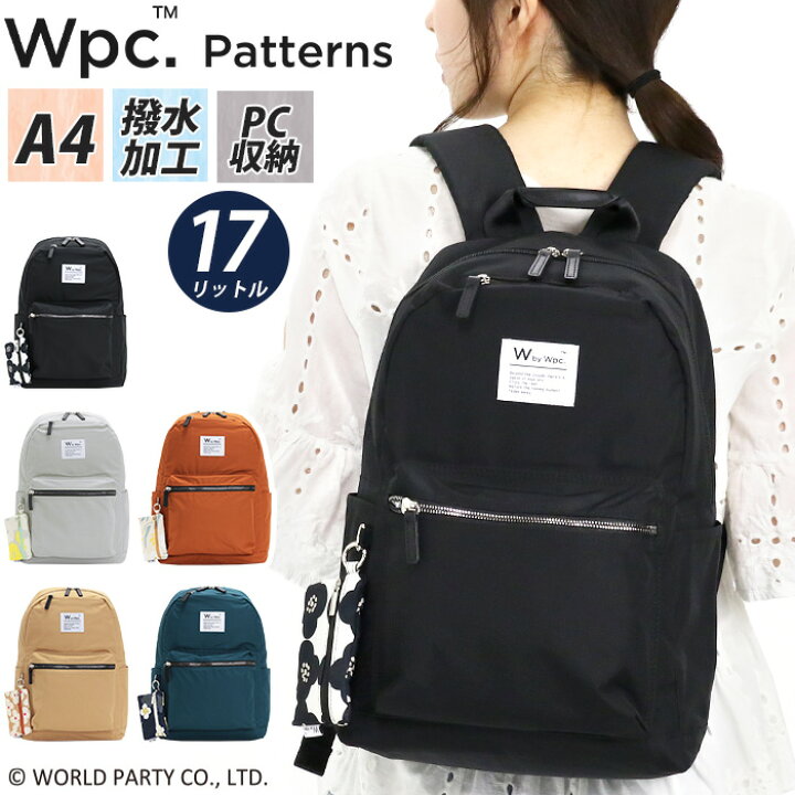 楽天市場】【P10倍】 リュックサック Wpc. Patterns ワールド 
