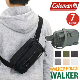 Coleman コールマン ボディバッグ ウエストバッグ 正規品 WALKER POUCH ウォーカー ポーチ ウエストポーチ ショルダー ヒップバッグ ワンショルダー バッグ かばん メンズ レディース 男女兼用 旅行 レジャー コンパクト スポーツ アウトドア 2way 3way