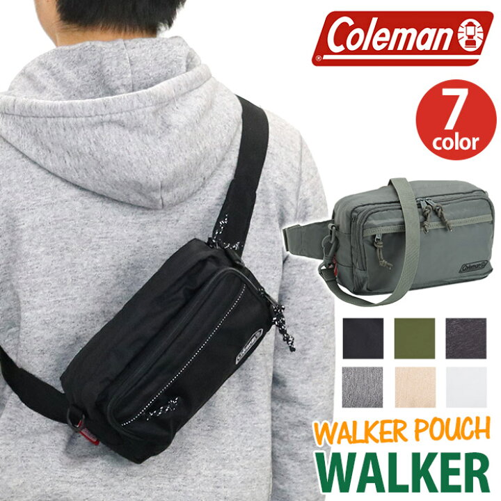 楽天市場】【P10倍】 Coleman コールマン ボディバッグ ウエストバッグ 