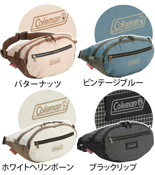 楽天市場】【P10倍】 Coleman コールマン ウエストバッグ 正規品 