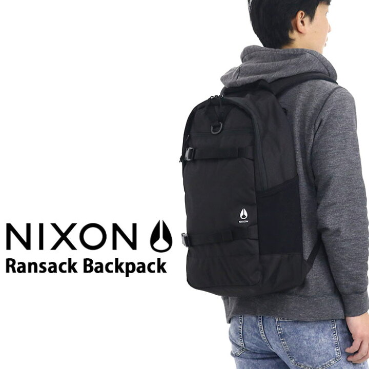 楽天市場 Nixon ニクソン 正規品 リュックサック リュック メンズ レディース 男女兼用 大容量 タブレットpc収納 B4 通勤 通学 ボードストラップ 26l 人気 デイパック ランサックバックパック Ransack Backpack バッグ リュック 財布のベレッツァ