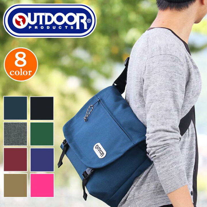 楽天市場 メッセンジャーバッグ メンズ Outdoor アウトドア ショルダーバッグ 男性用 通学 旅行 防災 Products アウトドアプロダクツ あうとどあ バッグ リュック 財布のベレッツァ