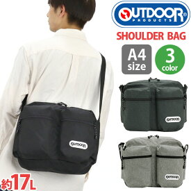 アウトドア プロダクツ カバーラップ ショルダーバッグ 軽量 OUTDOOR PRODUCTS メンズ レディース ユニセックス 通勤 通学 17L 普段使い お出かけ 学校 仕事 シンプル カジュアル A4 22469048