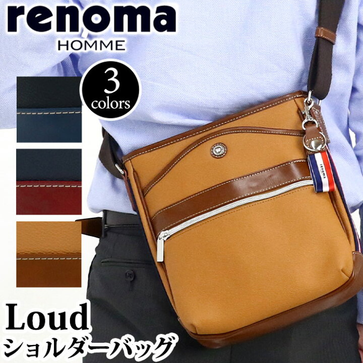 楽天市場】▽完売 ショルダーバッグ メンズ renoma レノマ ショルダー 