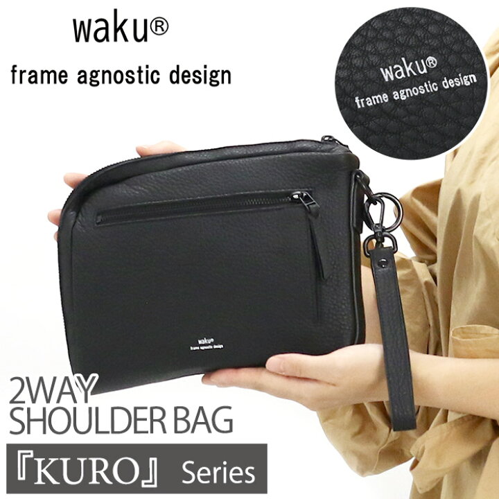 楽天市場】【P10倍】 ワク ショルダーバッグ waku レディース メンズ 