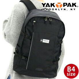 リュックサック YAKPAK ヤックパック リュック バックパック デイパック バッグ かばん A4 B4 サイドポケット 多収納 PC タブレット パソコン収納 学生 高校生 大学生 メンズ レディース ユニセックス 通学 通勤 おしゃれ 人気 自転車通勤 BICYCLE BACKPACK 2110412