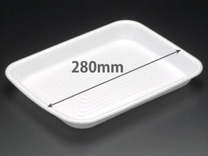 【50枚入/バラ】 食品トレー トレー GP-550 業務用 業者 白 リスパック 使い捨て容器 精肉 鮮魚 刺身 餃子 シュウマイ 3619