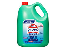 【4本/ケース】トイレ用 洗剤 花王 トイレマジックリン 強力クレンザー4.5kg消臭・洗浄スプレー 詰め替え用 00013463 プロステ