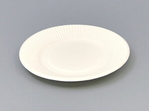 【100枚×24袋】 業務用 紙皿 プレートスタンダード 業務用 No.5 直径13cm アウトドア イベント 耐水 テイクアウト 使い捨て ペーパーウェア 00096977 プロステ