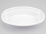【50点入/バラ】 使い捨て容器 カレー容器 BF-214 業務用 業者 ホワイト 本体 232×142×45mm シーピー化…