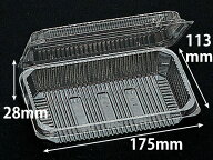 【50枚入/バラ】 フードパック 弁当 お弁当 FKパック P-400(嵌合) 業務用 業者 福助工業 175×113×40mm …